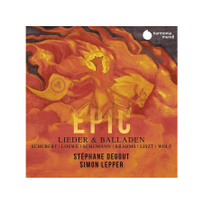 Harmonia Mundi Stéphane Degout, Simon Lepper - Epic: Lieder & Balladen (Cd) klasszikus