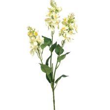  Háromágú művirág - zöldes sárga színű dekoráció