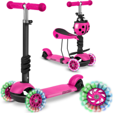  Háromkerekű robogó Ricokids Buggy rózsaszín roller