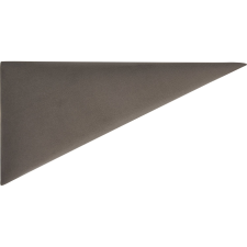  Háromszög alakú fali párna 15 cm x 30 cm sötétszürke bársony lakástextília