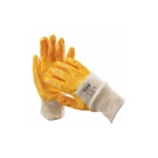  (Harrier) Mártott kesztyű sárga védőkesztyű