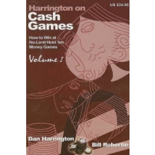 Harrington on Cash Games – Dan Harrington idegen nyelvű könyv