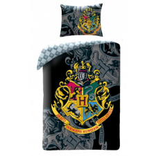  Harry Potter Ágyneműhuzat szett - Roxforti házak címere (HP-8068BL) babaágynemű, babapléd