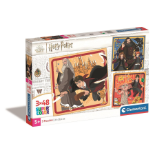 Harry Potter Chronicles 3x48 db-os puzzle Clementoni puzzle, kirakós