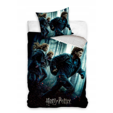 Harry Potter Deathly Hallows ágyneműhuzat 135×200cm, 80×80 cm lakástextília