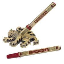 Harry Potter Griffendél toll tolltartóval íróasztalhoz tolltartó