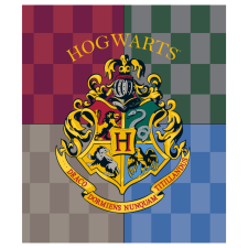 Harry Potter Hogwarts coral fleece polár takaró 120x150cm babaágynemű, babapléd