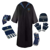  Harry Potter IdeallStore® köntös és kiegészítők készlet, Hollóhát ház, 6 részes, 6-9 éves, kék