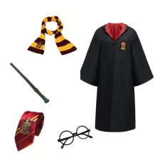 Harry Potter jelmezkészlet KidMania® kiegészítőkkel 7-9 éves korig 135 cm jelmez