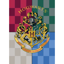Harry Potter polár takaró 100*140cm Hogwarts lakástextília