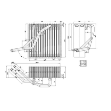 Hart párologtató, klímaberendezés hart 642 488 autóalkatrész