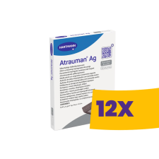 HARTMANN Atrauman Ag ezüsttartalmú sebfedő 5x5cm 10db (Karton - 12 csomag) elsősegély