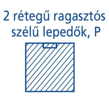  Hartmann Foliodrape Izoláló lepedő rag.széllel P 75x90 cm 40db lakástextília