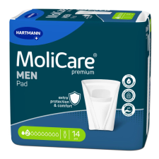 HARTMANN MoliCare Men Pad 2 csepp 330ml férfi inkontinencia betét 14db intim higiénia