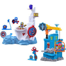 Hasbro Marvel Avengers Stunt Squad Fig and Feature Játékszett játékfigura