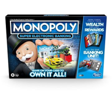 Hasbro Monopoly Super elektronikus bankolás HU változat társasjáték