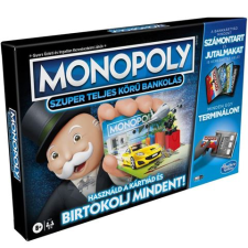 Hasbro Monopoly Szuper teljes körű bankolás társasjáték (E8978) (E8978) társasjáték