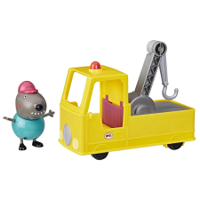 Hasbro Peppa Pig Granddad Dog's Tow Truck autópálya és játékautó