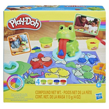 Hasbro Play-Doh: békák és színek kezdőkészlet 4db gyurmával (F6926) (F6926) - Gyurmák, slime gyurma