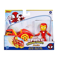 Hasbro Pókember: Póki és csodálatos barátai Vasember játékfigura autóval - Hasbro játékfigura