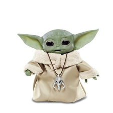 Hasbro Star Wars Baby Yoda figura - Animatronic Force Friend plüssfigura