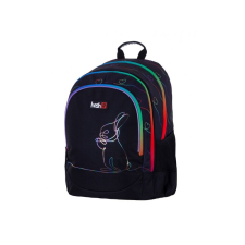 HASH Első osztályos iskolai hátizsák RAINBOW BUNNY, AB350, 502023106 iskolatáska