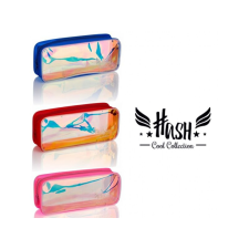  HASH Holografikus tolltartó / tok, vegyes színek, HS-98, 505019088 tolltartó