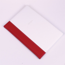  Határidőnapló Linett B/5, heti fehér lapokkal piros-fehér Realsystem 2024. határidőnapló