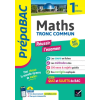 Hatier Prépabac Réussir l'examen Maths 1re générale (tronc commun) - Bac 2026 | Michel Abadie,Martine Salmon