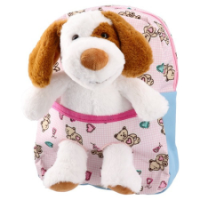  Hátitáska Sazio Plüss kutyás pink iskolatáska