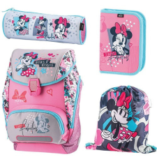  Hátitáska szett anatómiai Play Logic Minnie 4in1 rózsaszín iskolatáska