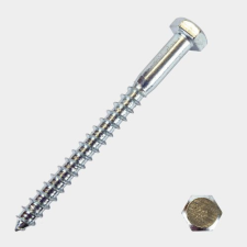  Hatlapfejű állványcsavar 6x40 /Horganyzott/ barkácsolás, csiszolás, rögzítés