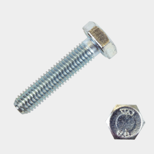  Hatlapfejű tövigmenetes csavar M8x60 - 8.8 /Horganyzott/ barkácsolás, csiszolás, rögzítés