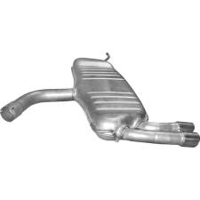  hátsó kipufogódob K01_116ALU kipufogó alkatrész