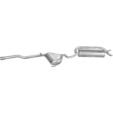  hátsó kipufogódob K07_170ALU kipufogó alkatrész