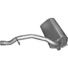  hátsó kipufogódob K08_72ALU kipufogó alkatrész