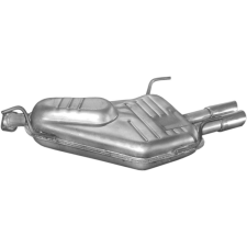  hátsó kipufogódob K17_282ALU kipufogó alkatrész