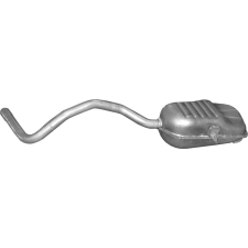  hátsó kipufogódob K21_51ALU kipufogó alkatrész