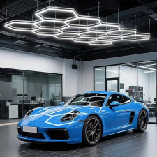  Hatszögletű LED Mennyezeti Lámpa 14 Rács NL1153999-14 világítás