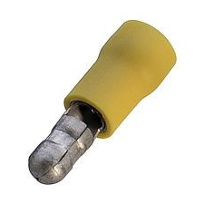 HAUPA 263450 Szigetelt hengeres saru 4.0-6.0/5 mm 100db/csomag villanyszerelés
