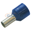 HAUPA 270904 Szigetelt érvéghüvely,, kék, 2.5mm2 / 8mm, 100db/csomag