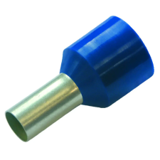 HAUPA 270904 Szigetelt érvéghüvely,, kék, 2.5mm2 / 8mm, 100db/csomag villanyszerelés