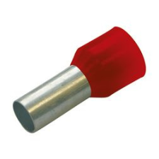 HAUPA Érvéghüvely szigetelt normál 1.5mm2 18mm piros Haupa - 270727 villanyszerelés