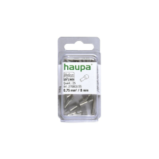 HAUPA GmbH Haupa érvéghüvely szigetelt 0,75/ 8 szürke 270803/25 SmallPack (25db/ villanyszerelés