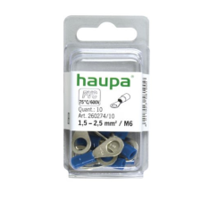 HAUPA GmbH Szemes saru szigetelt KSZ6 H-260274/10 SmallPack (10db/bliszter) villanyszerelés