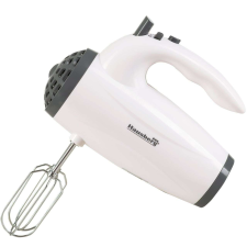 Hausberg HB-4119AB kézi mixer, 5 sebesség, 300W teljesítmény, rézmotor, fehér kézi mixer