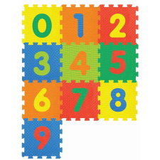 Hausmann : Számos habszivacs puzzle szőnyeg - 10 darabos egyéb bébijáték