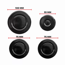 Hausmeister Hausmesiter gázrózsa égőfedél szett 100mm, 55mm, 2db 75mm beépíthető gépek kiegészítői