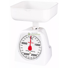 Hausmeister HM 4406 MECHANIKUS KONYHAI MÉRLEG 5 kg-ig FEHÉR konyhai mérleg