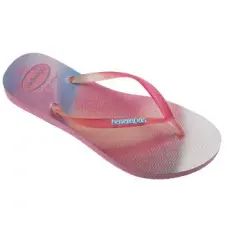 Havaianas Lábujjközös papucsok SLIM METALLIC RAINBOW Rózsaszín 35 / 36 női papucs